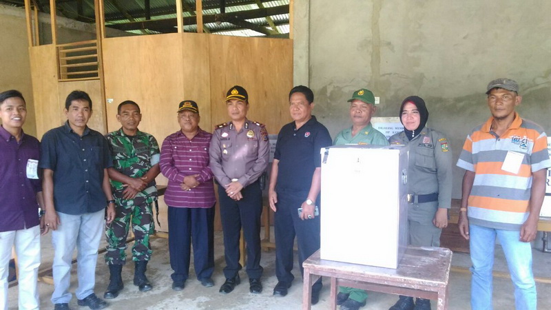 Pilkades di Kuok Berjalan Aman